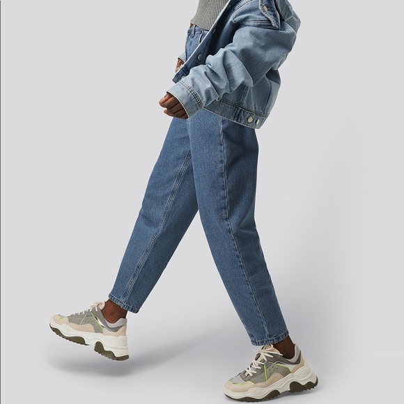 Cropped balloon blue jeans from Nakd - Picture 2 of 3